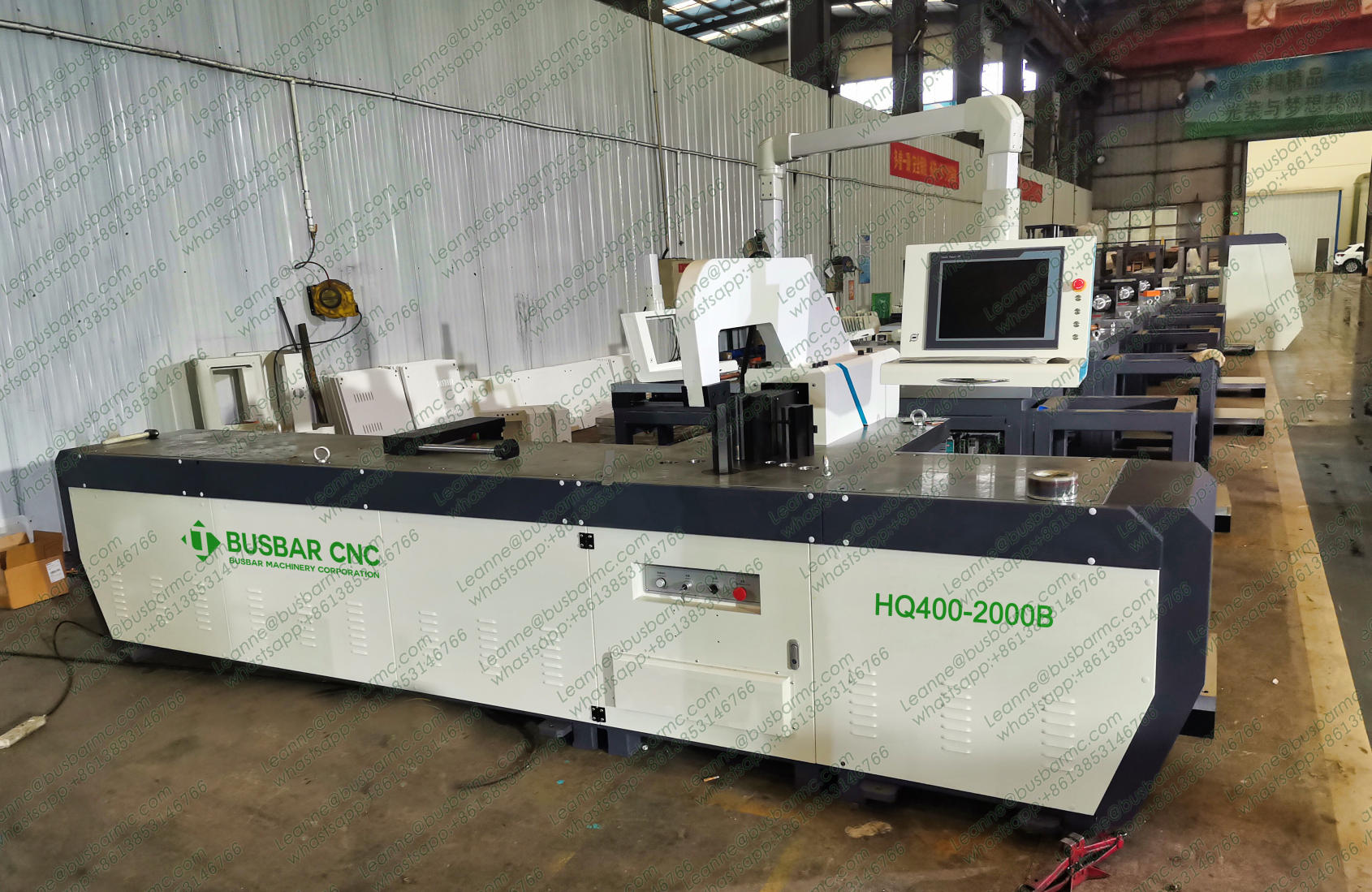 เครื่องดัดทองแดง CNC รุ่น HQ400-2000B