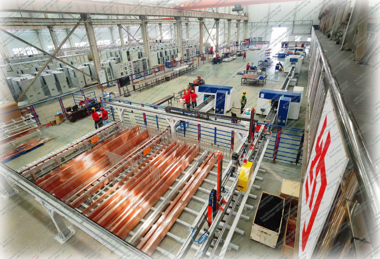 Copper Busbar Loading Machine