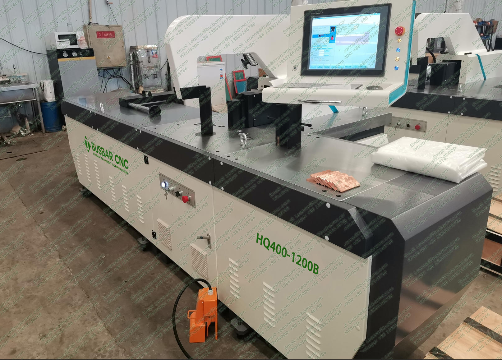 HQ400-1200B Copper CNC Busbar Bending Machine