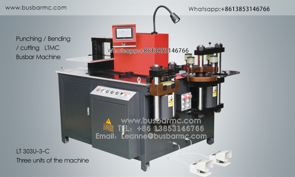 LTMC 303U-3-C CNC Busbar Processing Machine Busbar Punching Cutting Bending Equipment Tool For Transformer